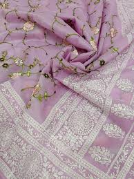 Banarasi Saree Zari Work (Gold & Silver Thread)