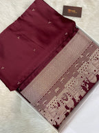 Anniversary Special Ganga Ghat Banarasi Saree
