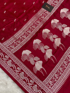 Rani Mashru Silk Banarasi Saree