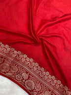 Dusty Color monga Silk Banarasi Saree