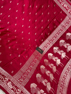 Rani Mashru Silk Banarasi Saree