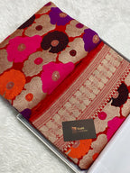 Nita Ambani inspired premium mashru silk Banarasi saree