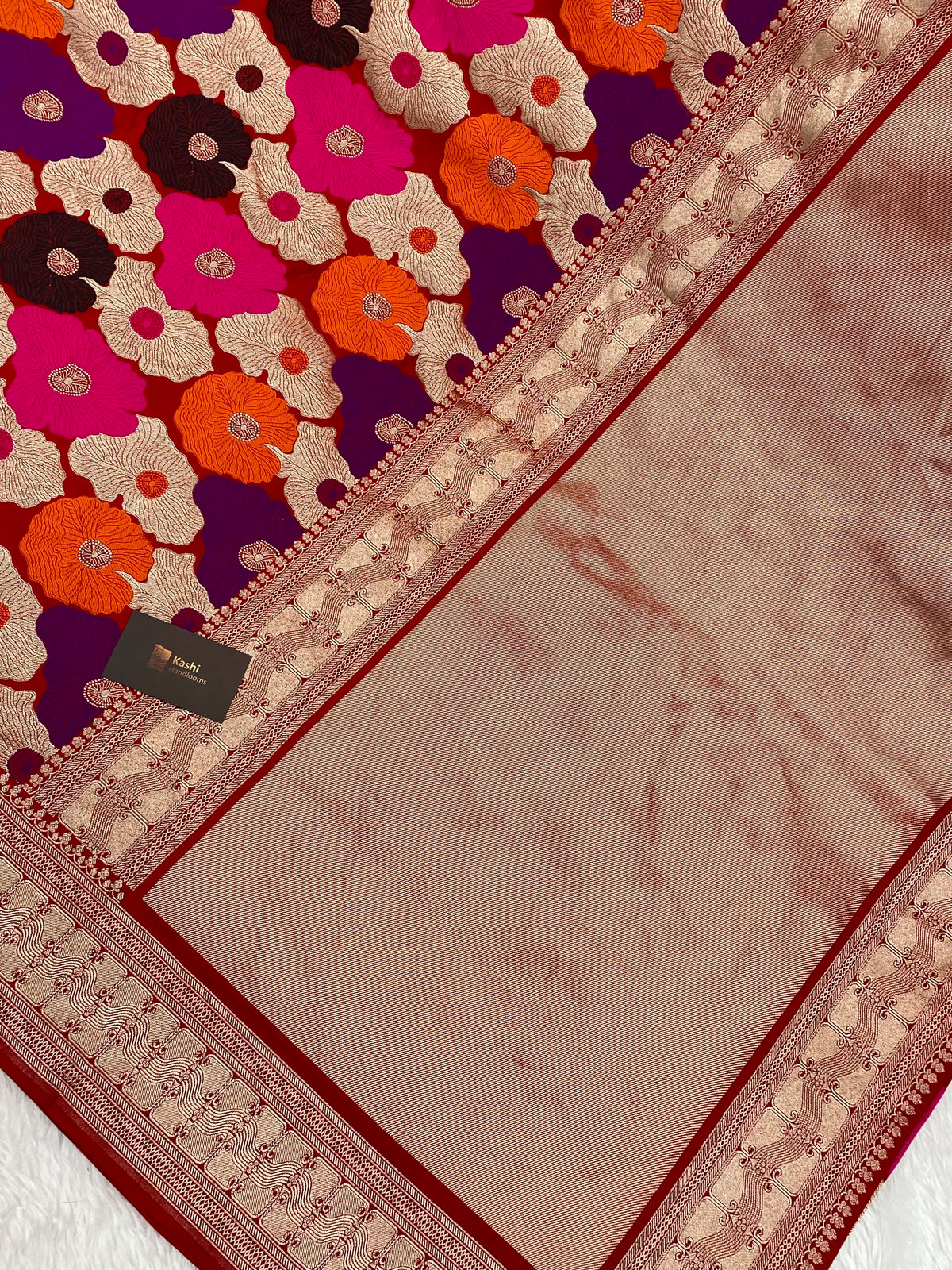 Nita Ambani inspired premium mashru silk Banarasi saree