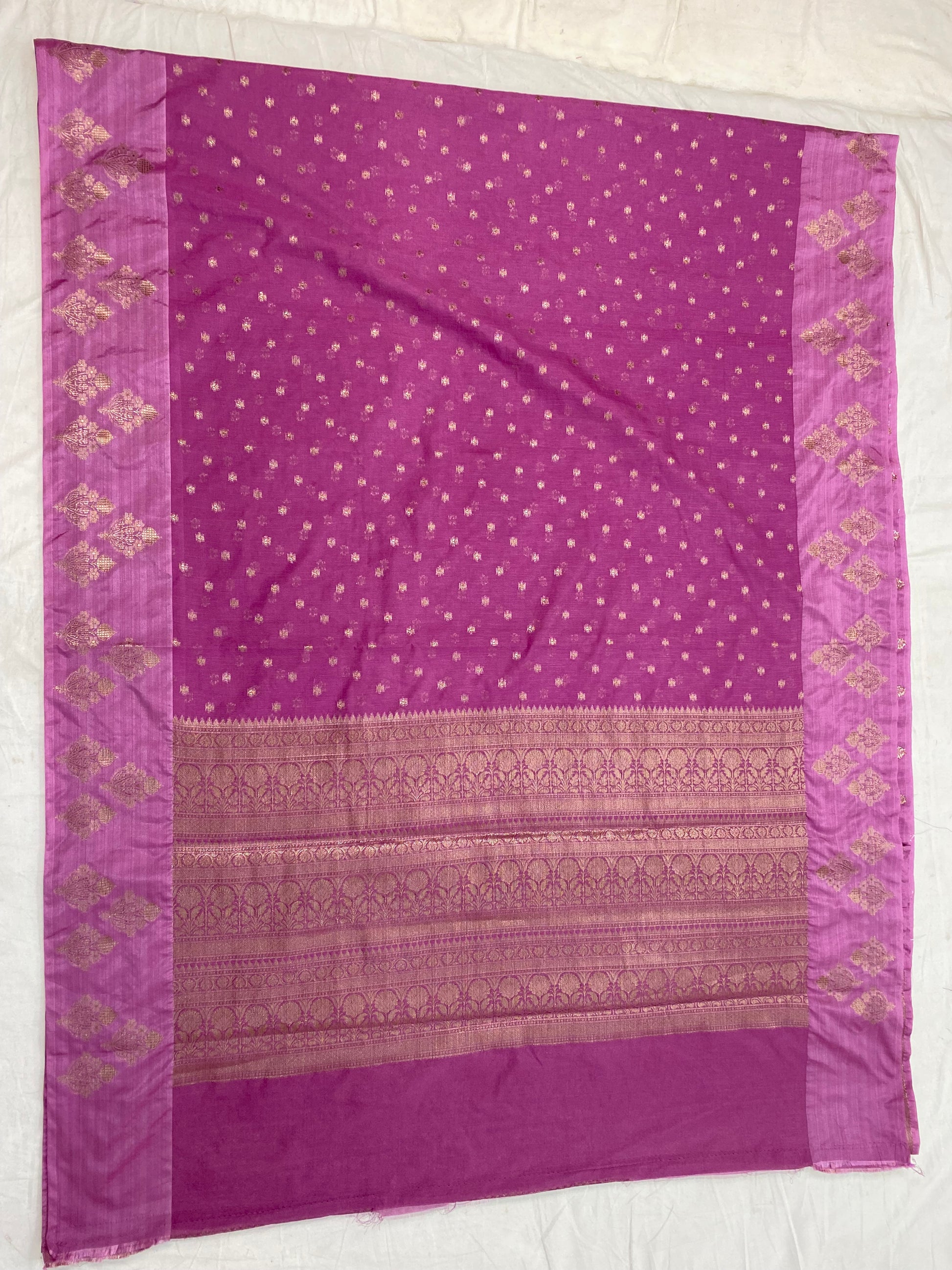 Lovendor Georgette Banarasi Saree