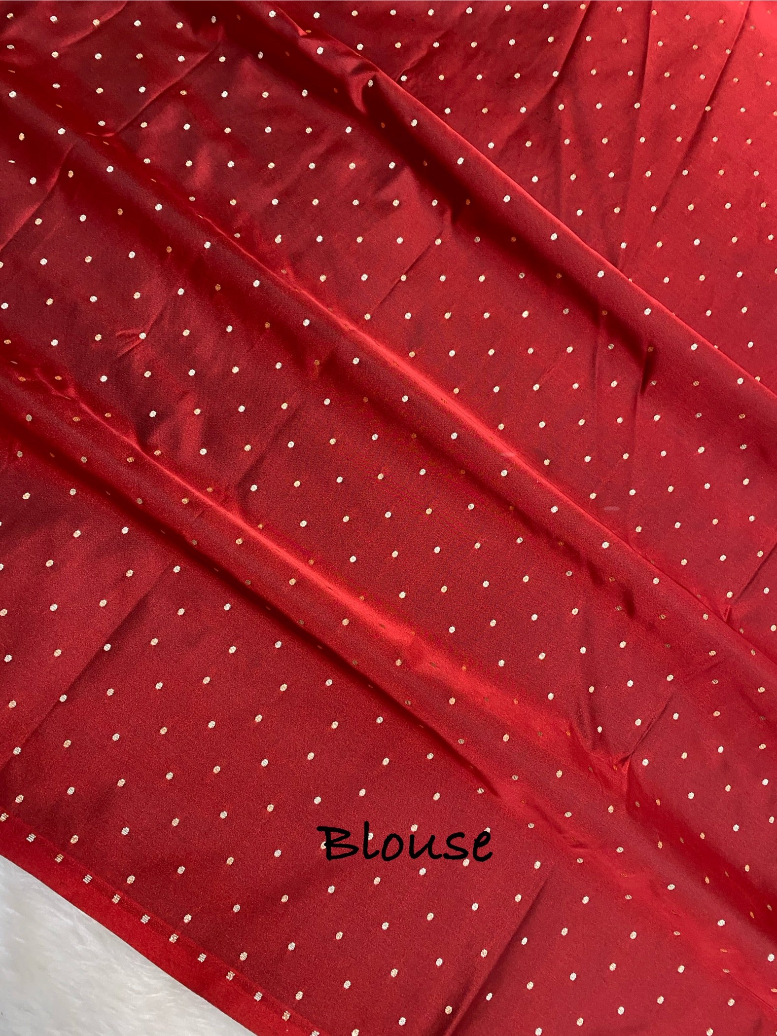 Maroon mashru silk banarasi saree