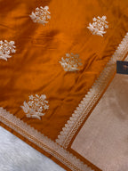 Fanta mashru silk banarasi saree