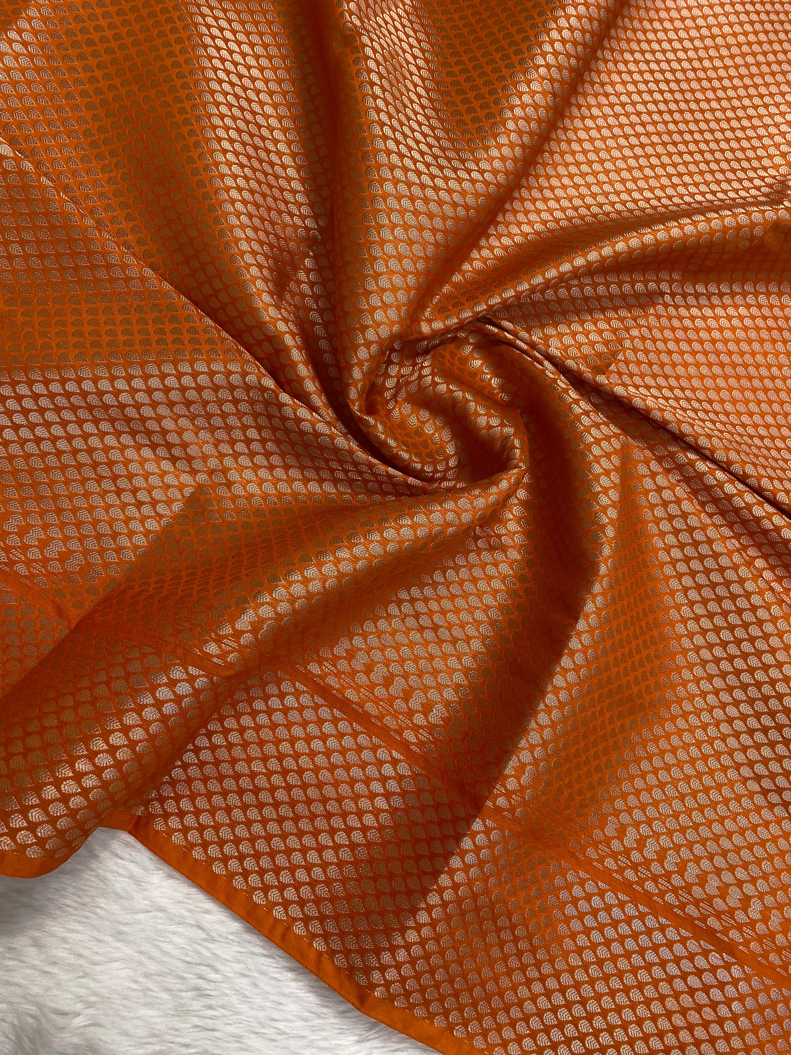 Hand brush mina monga silk Banarasi Saree