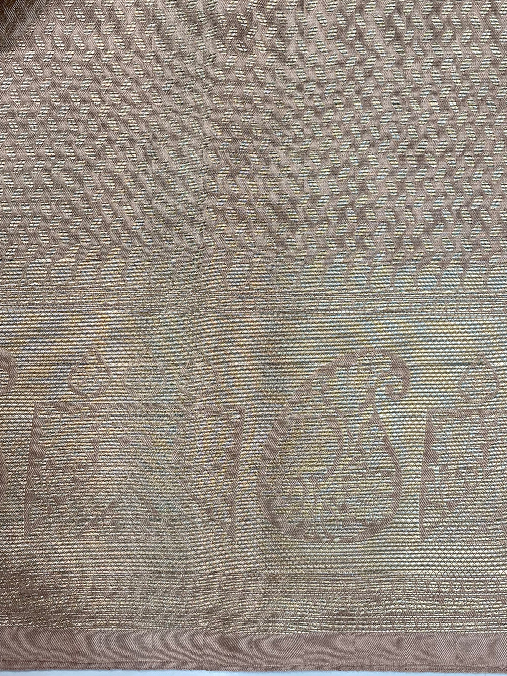Red Munga Silk Saree with Sky Blue Contrast Border - Soft & Comfirtable Drape
