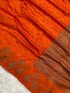 Fanta Color Semi Georgette Banarasi Saree