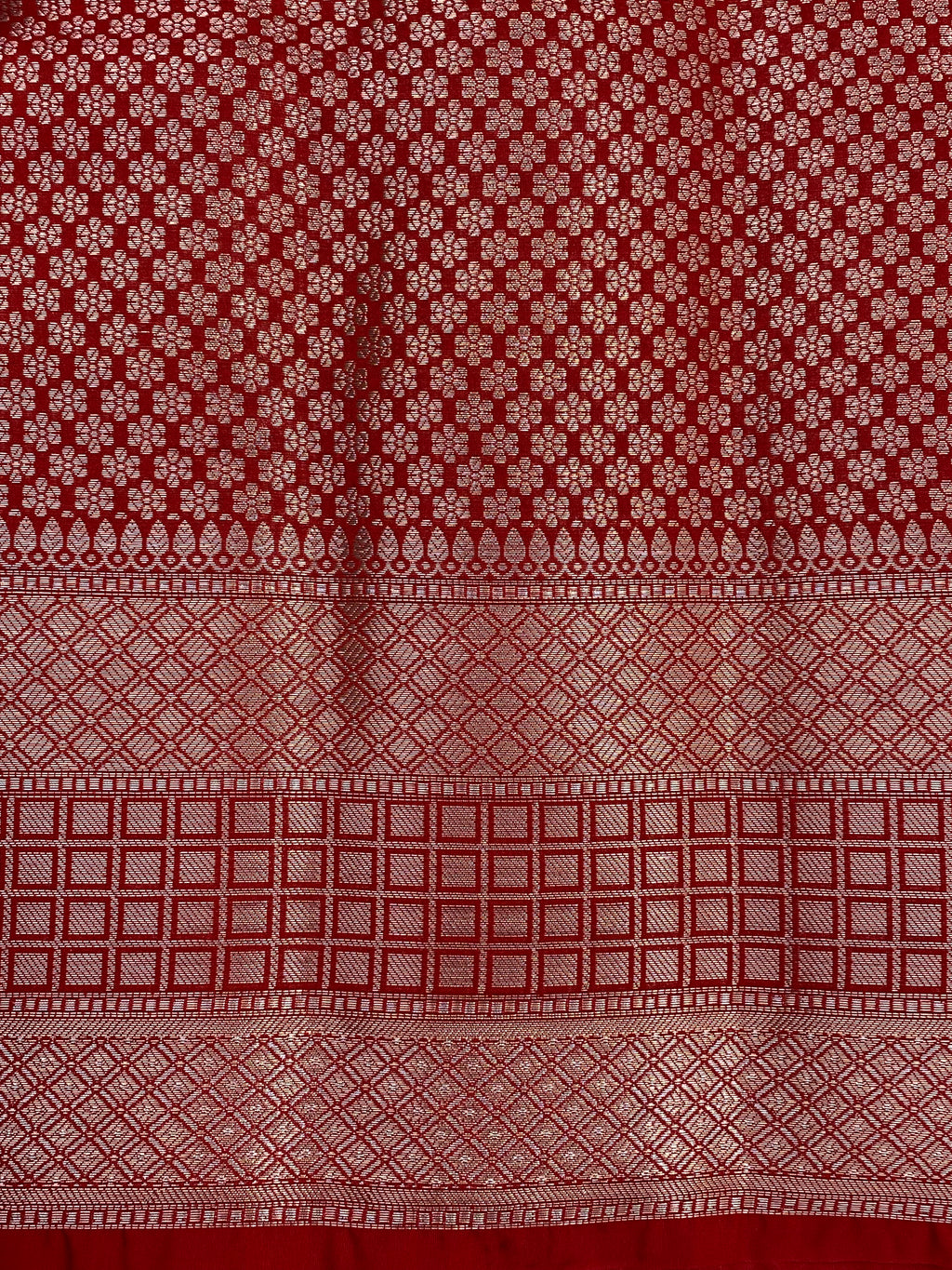 Black Semi Georgette Banarasi Saree