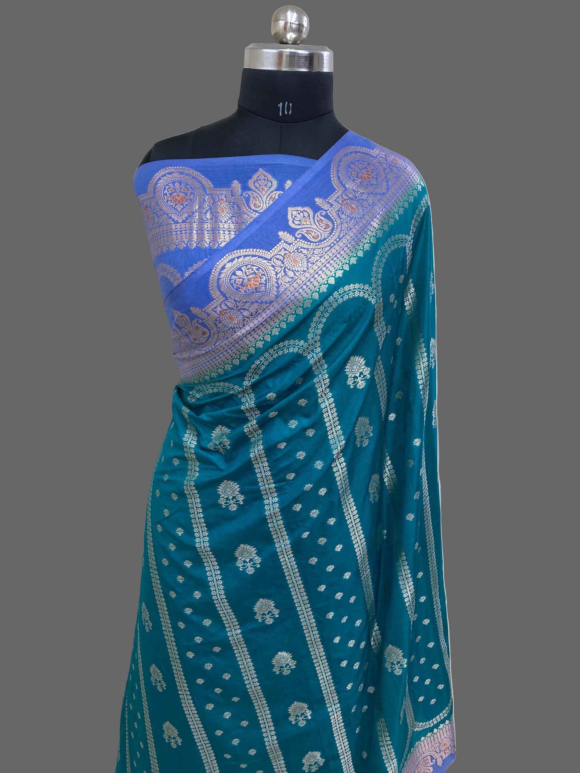Safayer Katan Silk Banarasi Saree