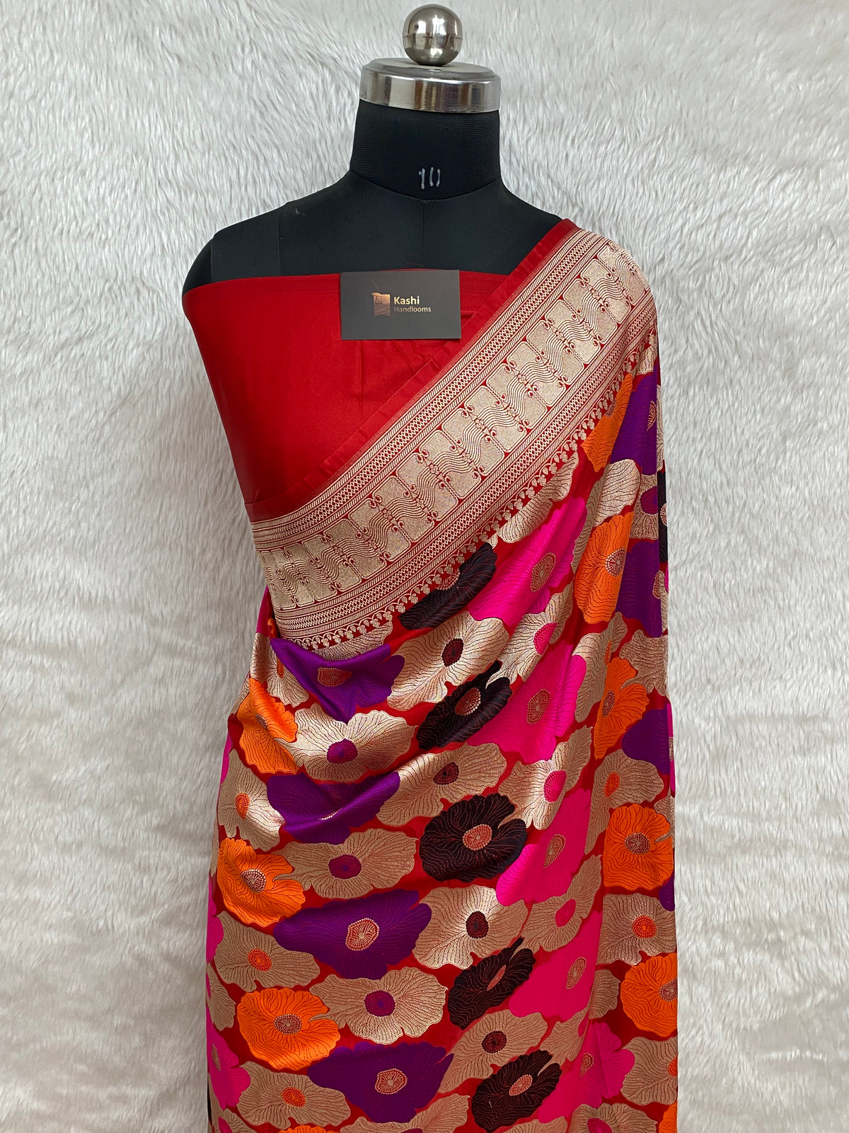 Nita Ambani inspired premium mashru silk Banarasi saree