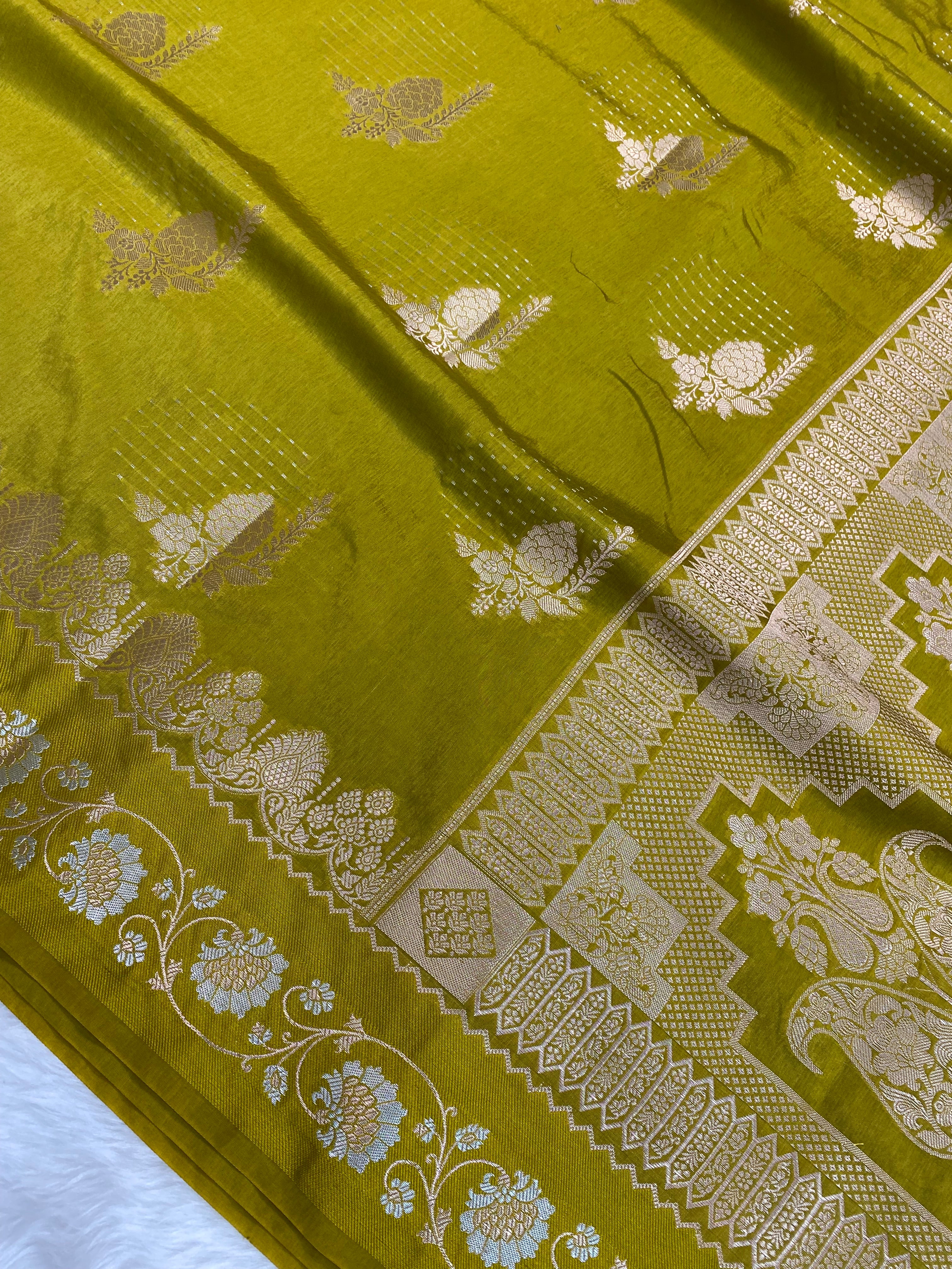 Dhani Viscose Banarasi Saree