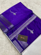 Ouda colour Mashru silk banarasi saree