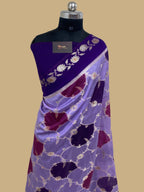 Rangkat semi Raw mango silk Banarasi saree