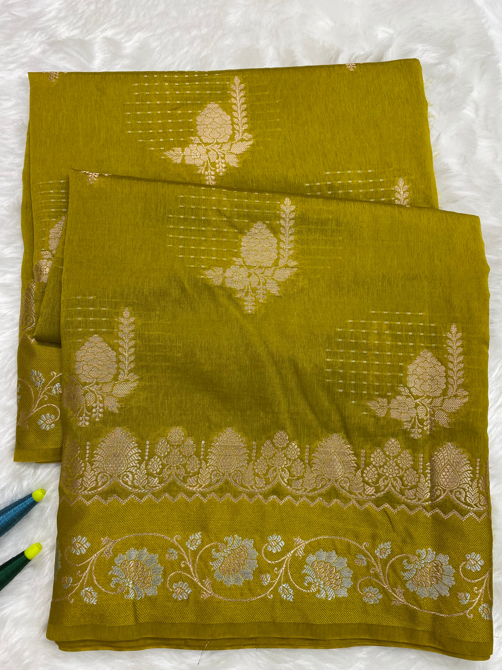 Dhani Viscose Banarasi Saree