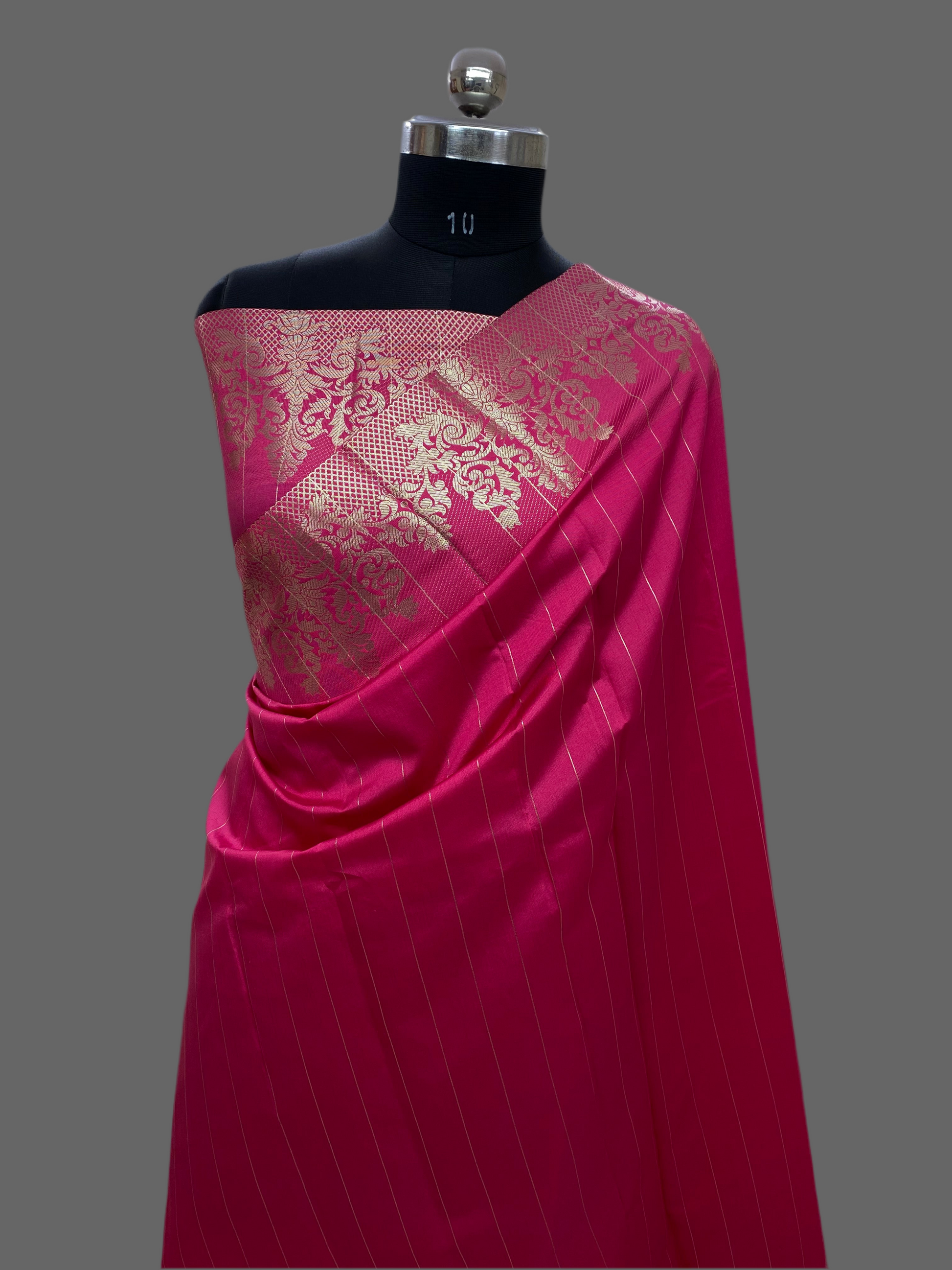 Rani Warm Silk Banarasi Saree
