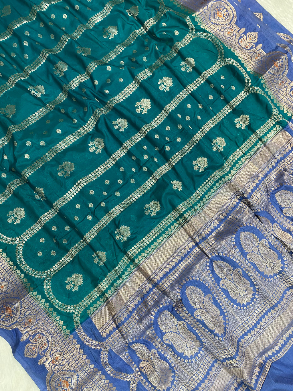 Safayer Katan Silk Banarasi Saree