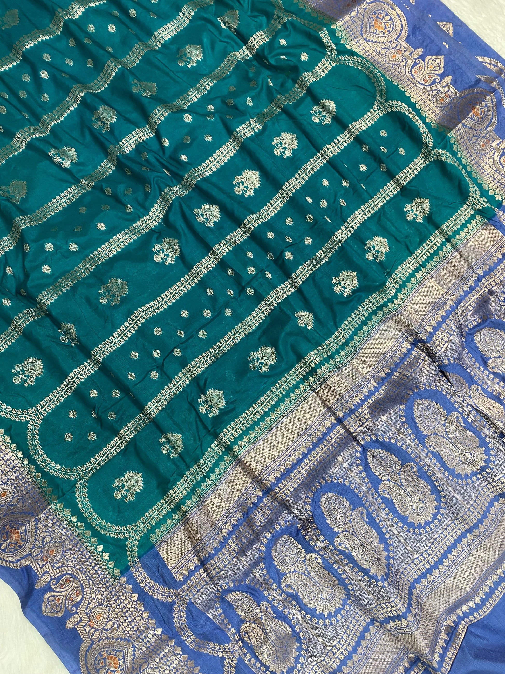 Safayer Katan Silk Banarasi Saree