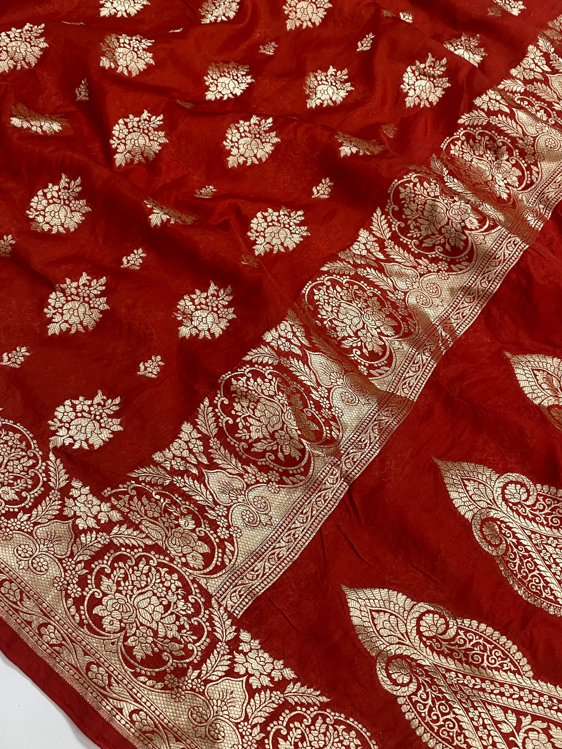Mashru Silk Banarasi Saree