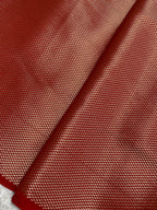 Red semi rao mango tissue Banarasi saree