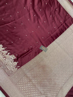 Anniversary Special Ganga Ghat Banarasi Saree