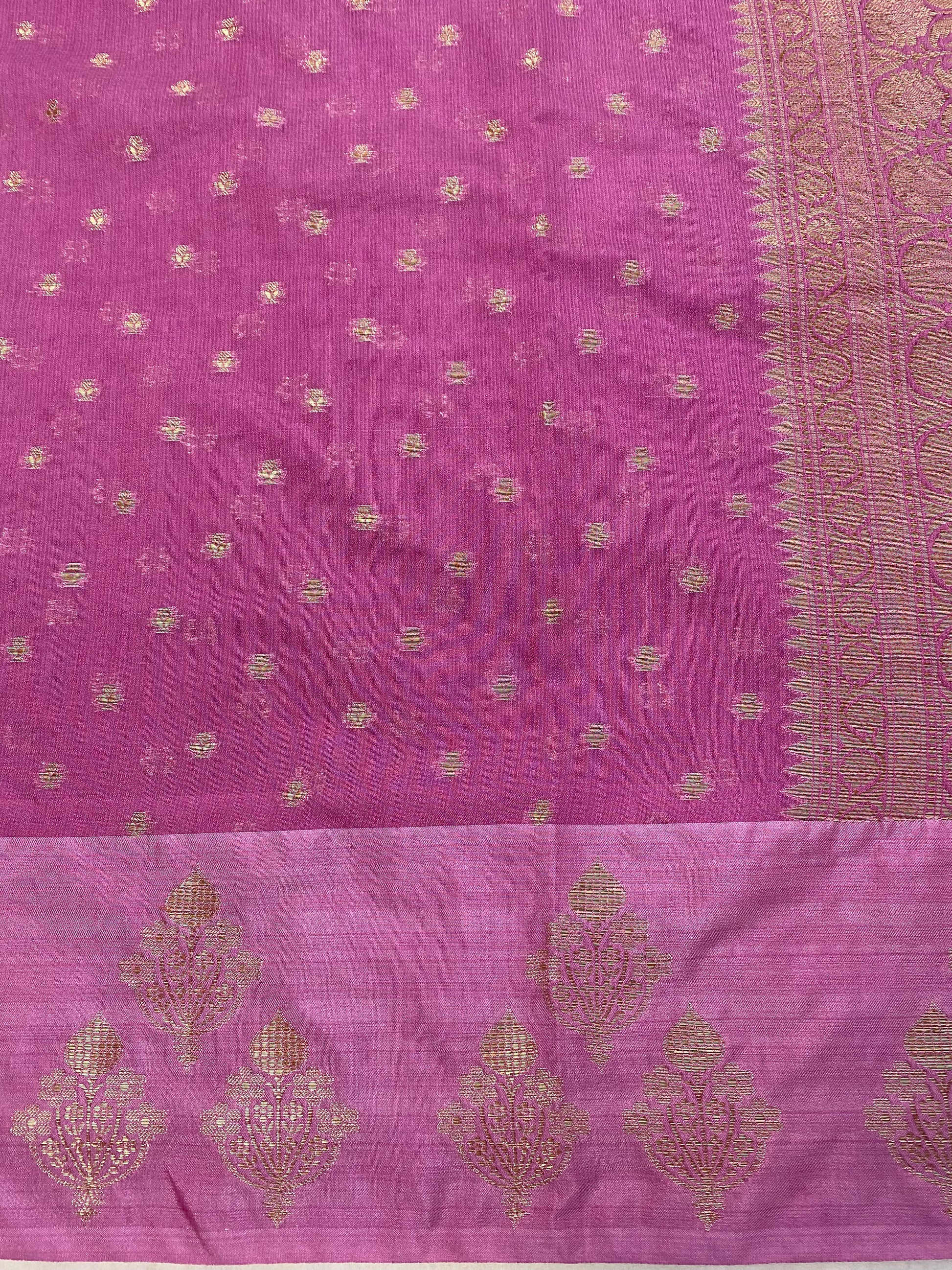 Lovendor Georgette Banarasi Saree