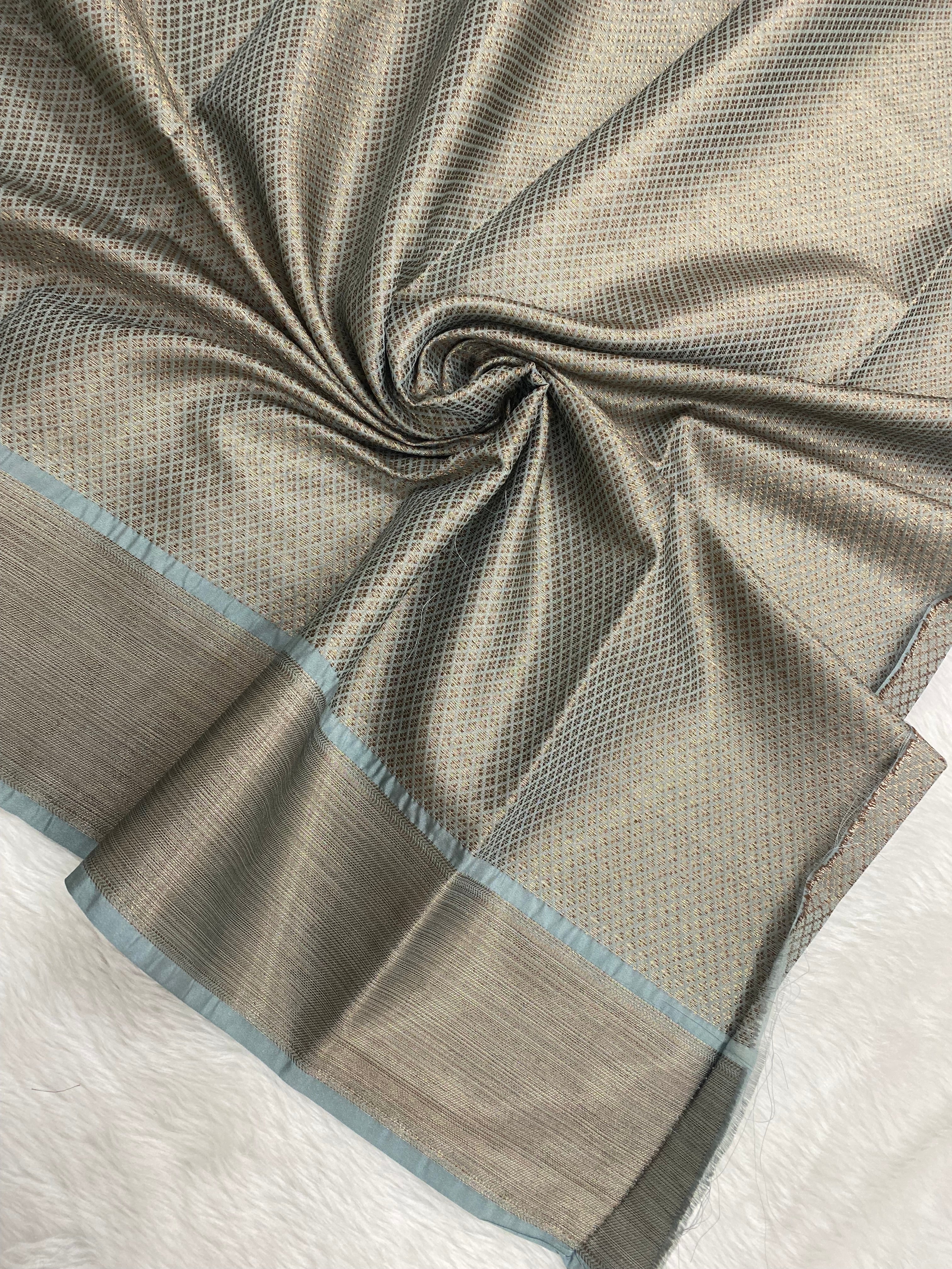 Semi Georgette Banarasi Saree