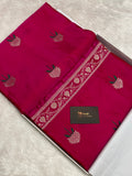 Tanchi rani colour mashru silk banarasi saree