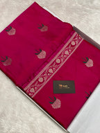 Tanchi rani colour mashru silk banarasi saree