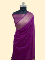 Premium Semi Georgette Banarasi Saree