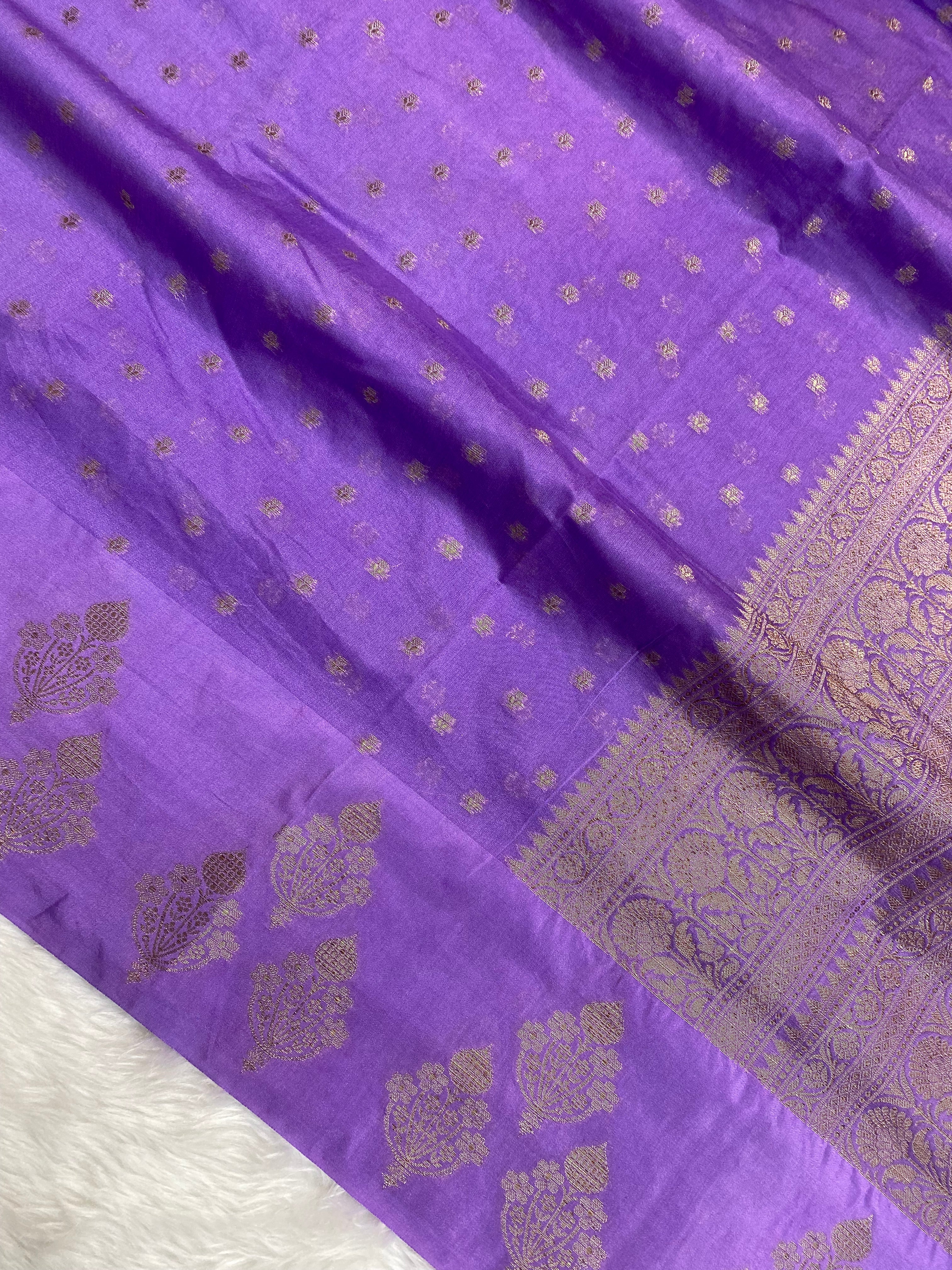 Semi Georgette Banarasi Saree