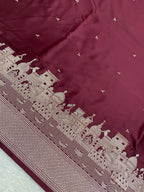 Anniversary Special Ganga Ghat Banarasi Saree