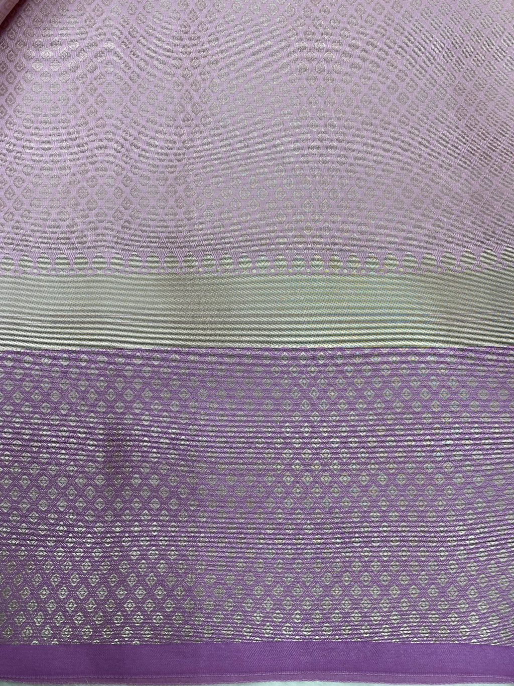 Cream Brocade Tissue Silk Banarasi Saree