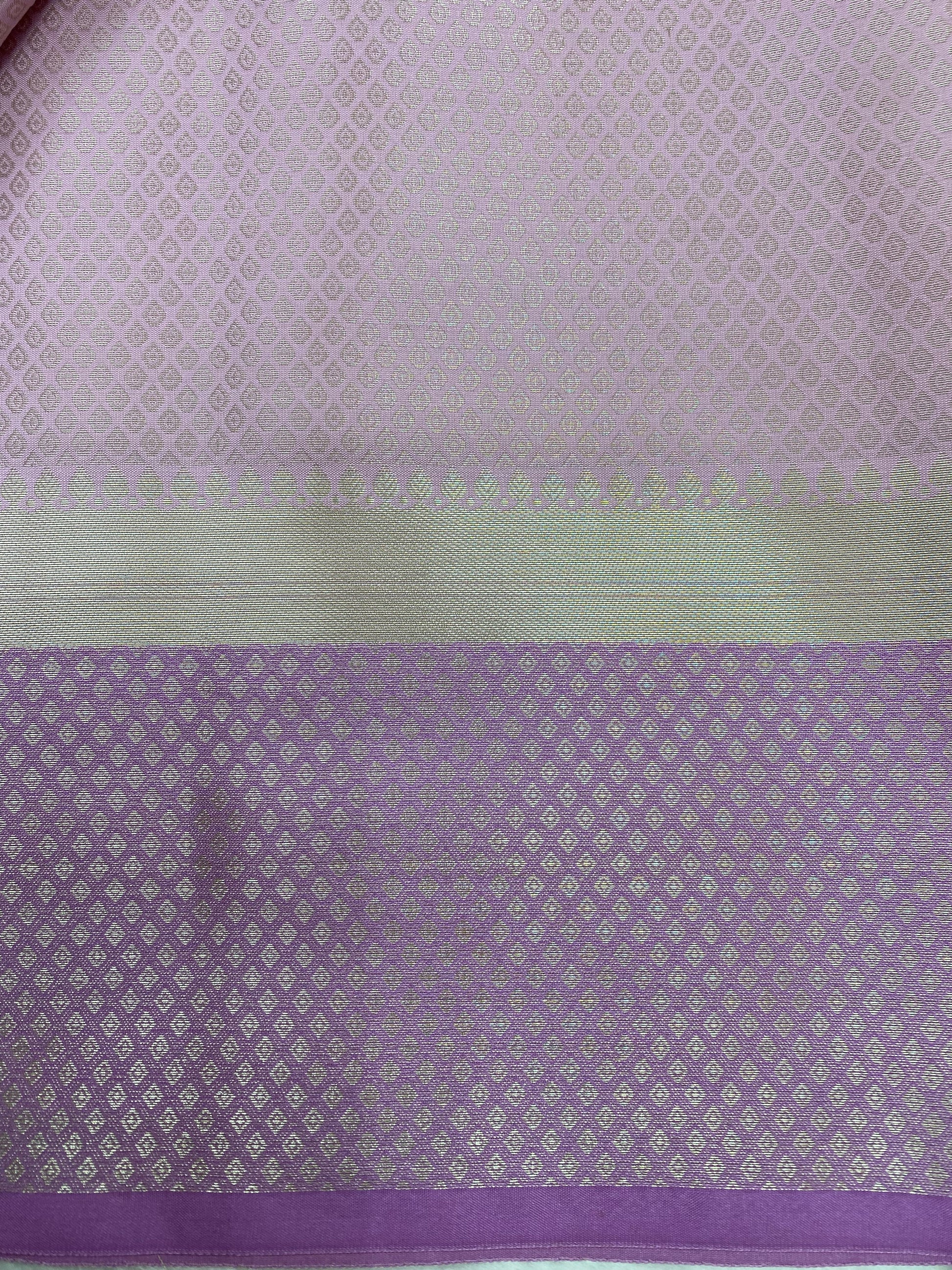 Cream Brocade Tissue Silk Banarasi Saree