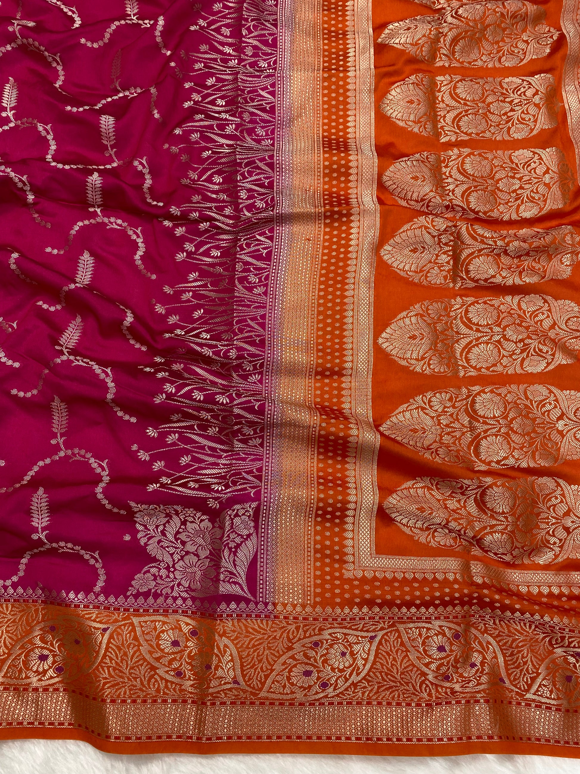 Viscose Cotton Silk Banarasi Saree