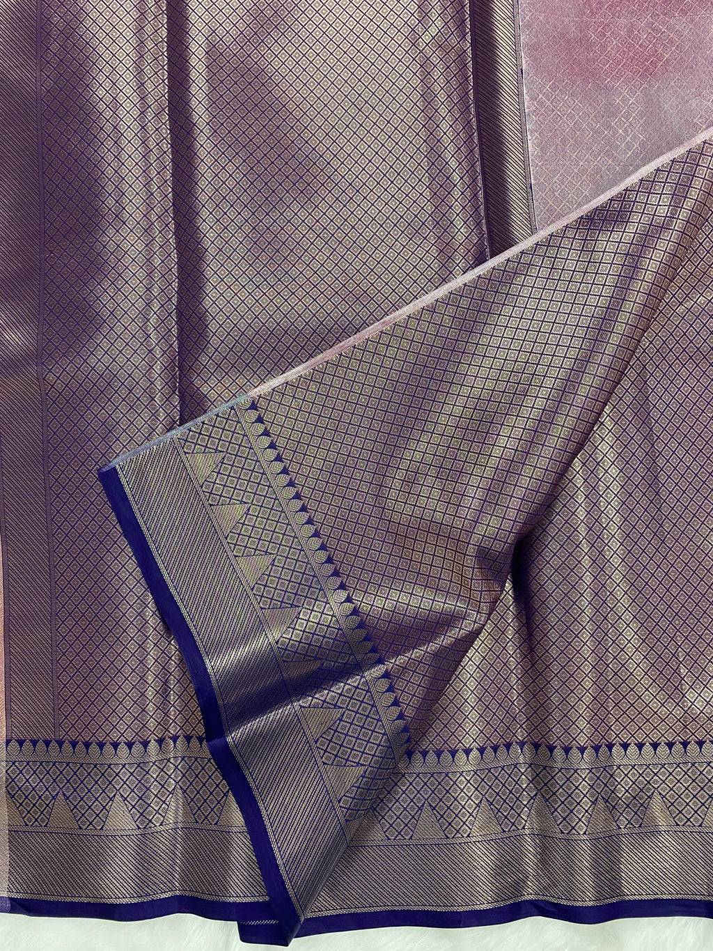 Pink Tissue Silk Banarasi Saree