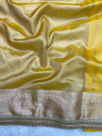 Gold Tissue Silk Banarasi Saree