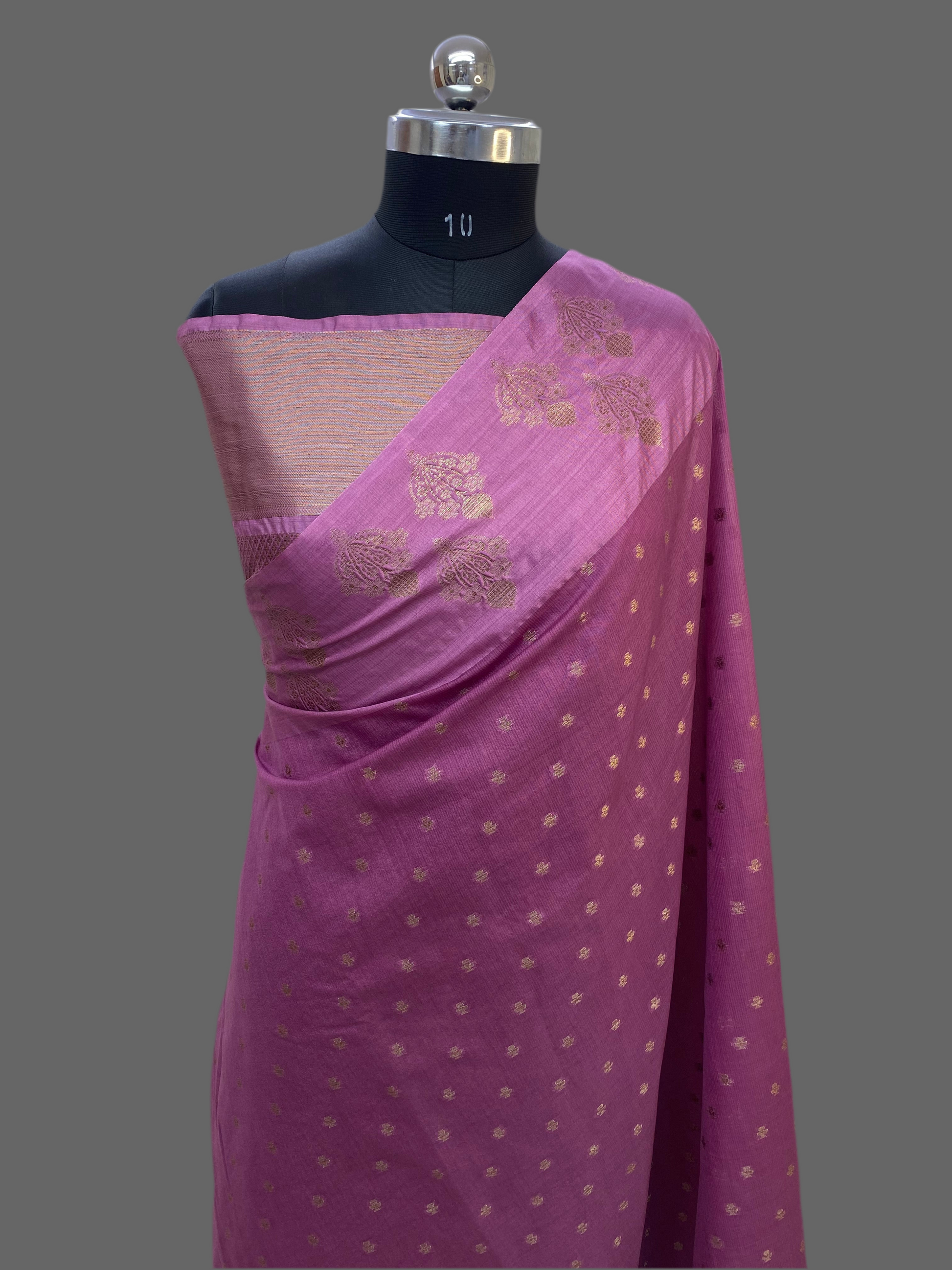 Lovendor Georgette Banarasi Saree