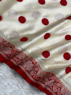 Durga puja special mashru silk banarasi saree
