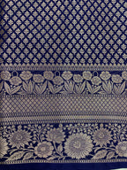 Rani monga Silk minakari Banarasi Saree