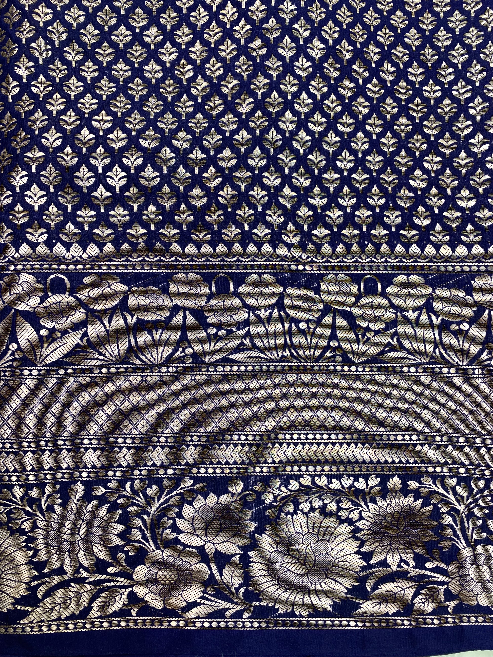 Rani Katan Silk Banarasi Saree