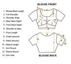 🧵 Premium Blouse Stitching (Add-on for Prepaid Orders Only)