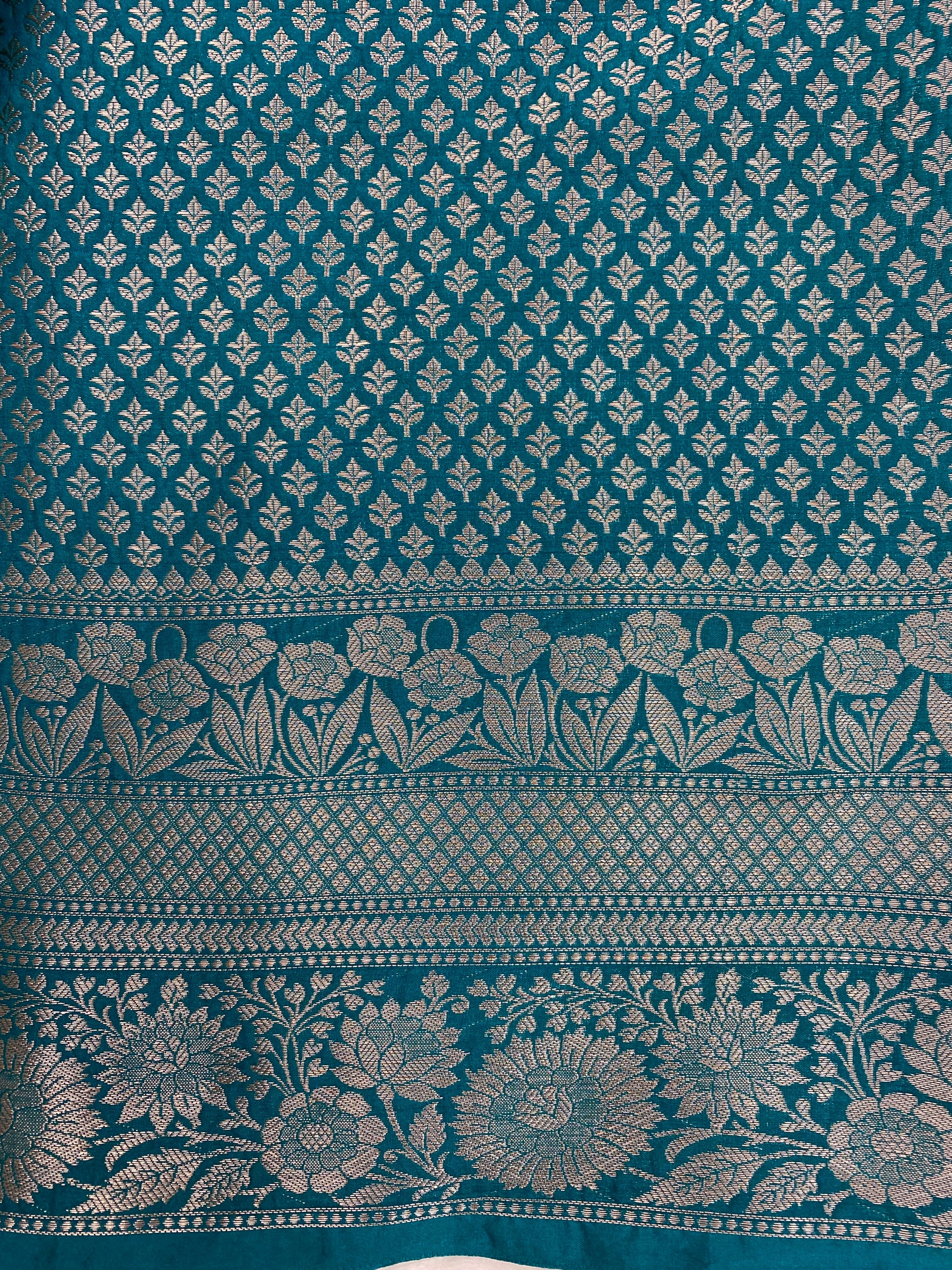 Wine Katan Silk Banarasi Saree