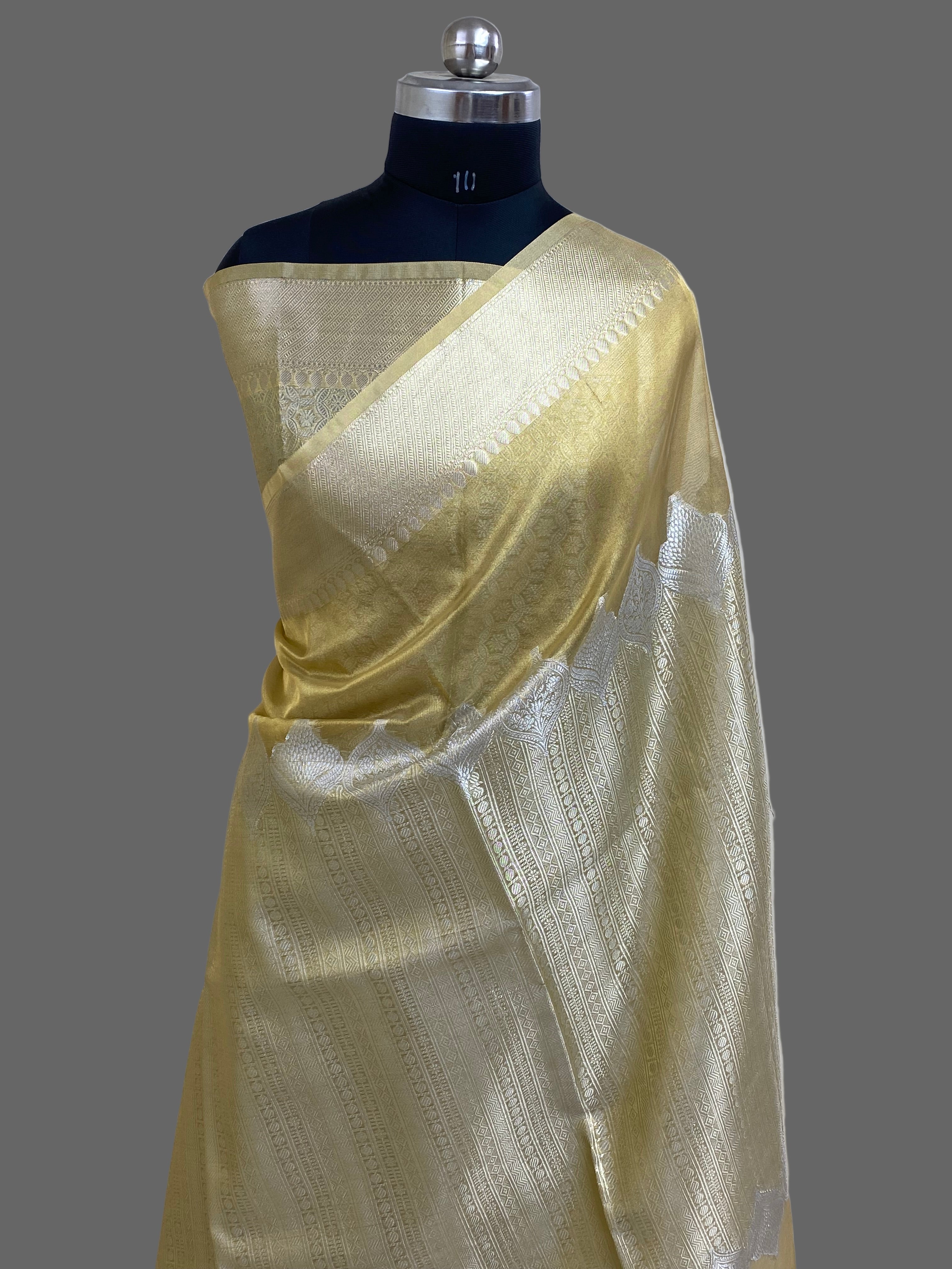 Natural Tissue Silk Banarasi Saree