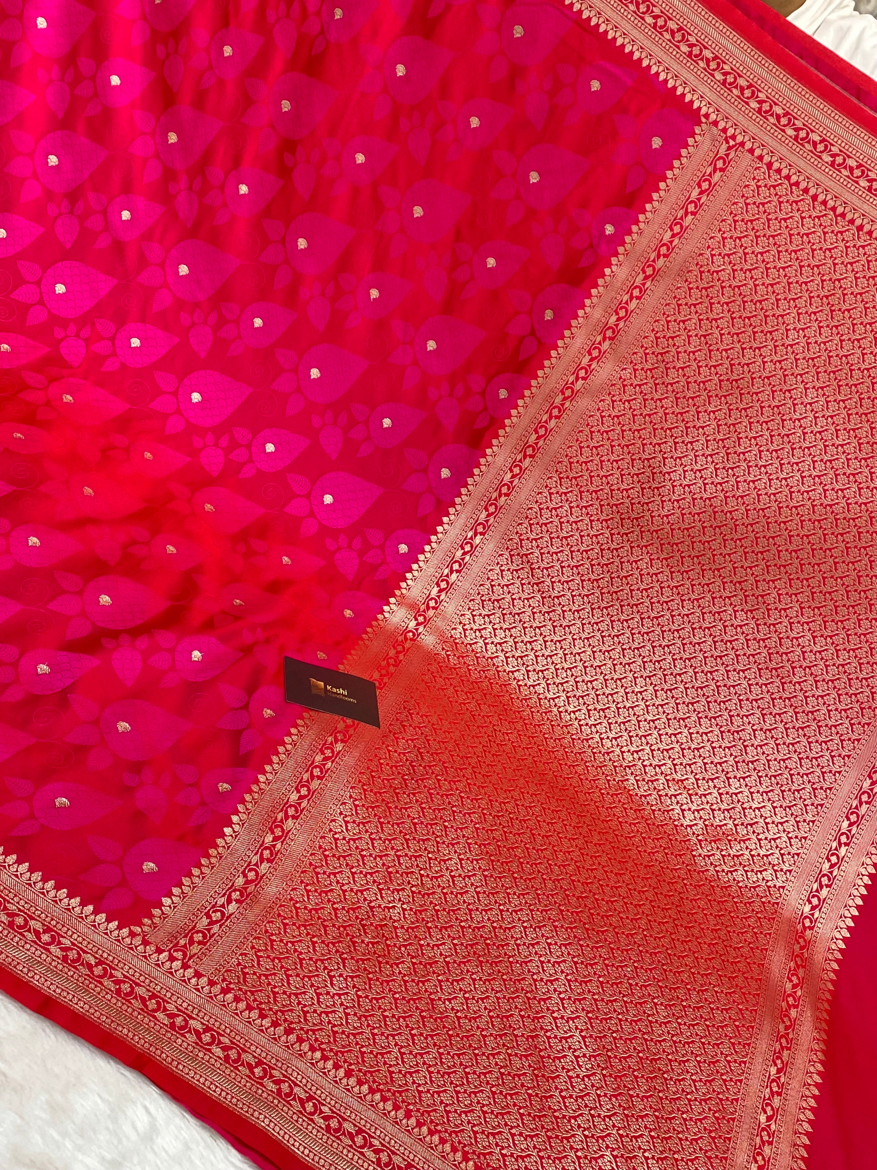Tanchui Rani Colour Mashru Silk Banarasi Saree 💖