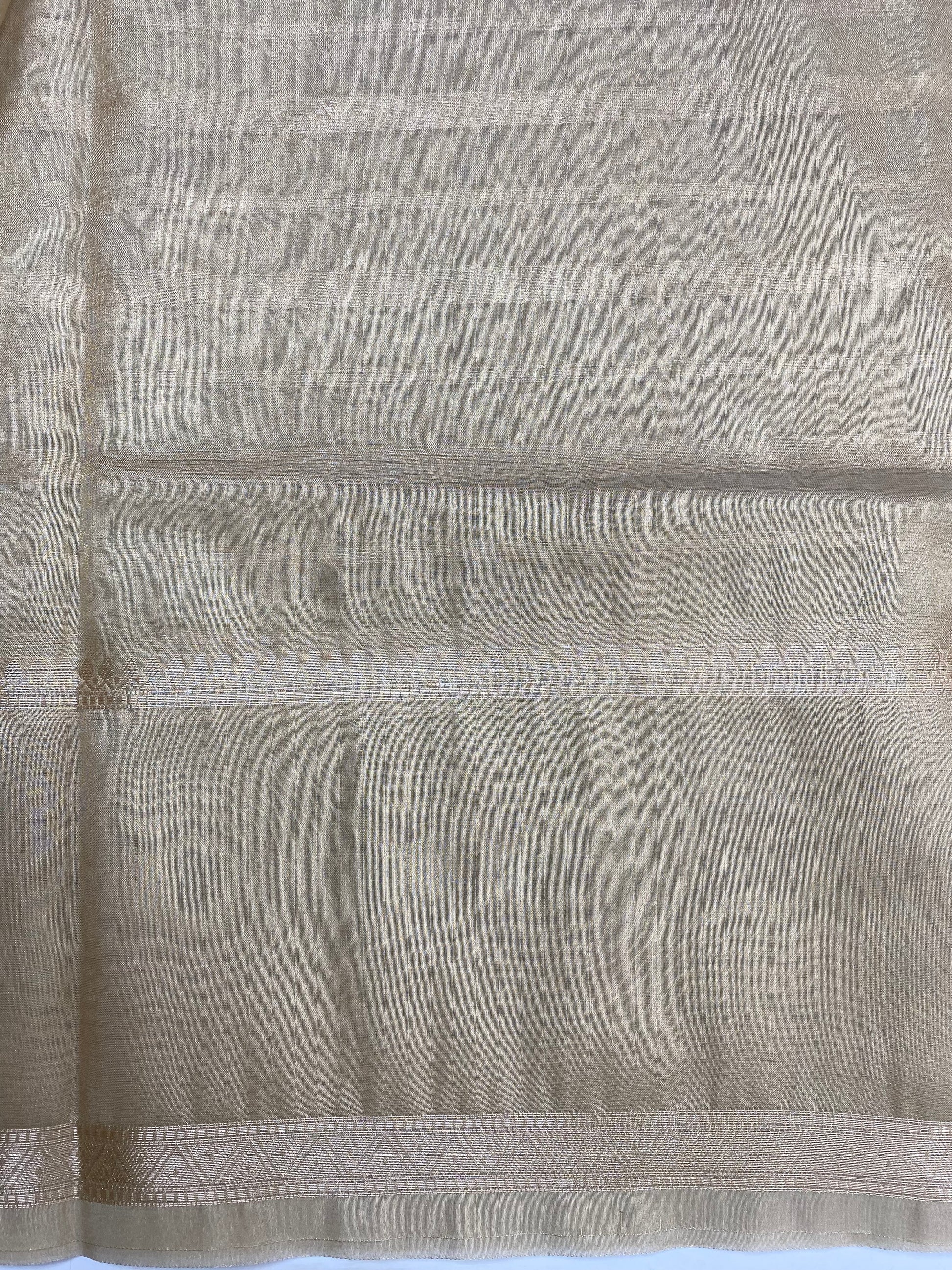 Natural Tissue Silk Banarasi Saree