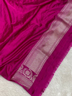 Rani Mashru Silk Banarasi Saree