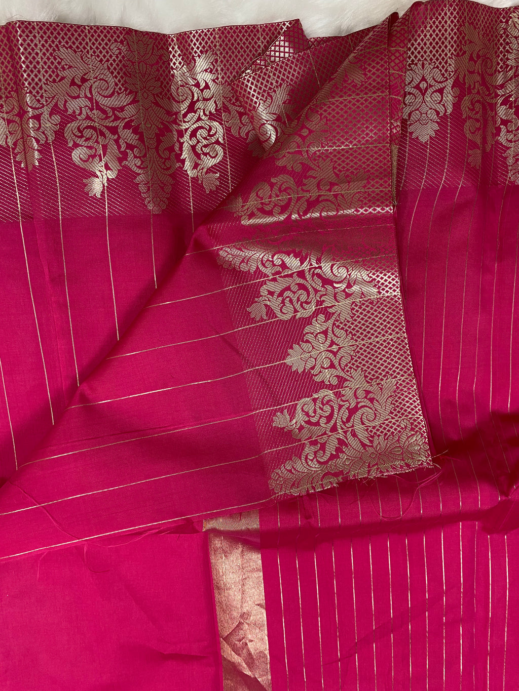 Rani Warm Silk Banarasi Saree