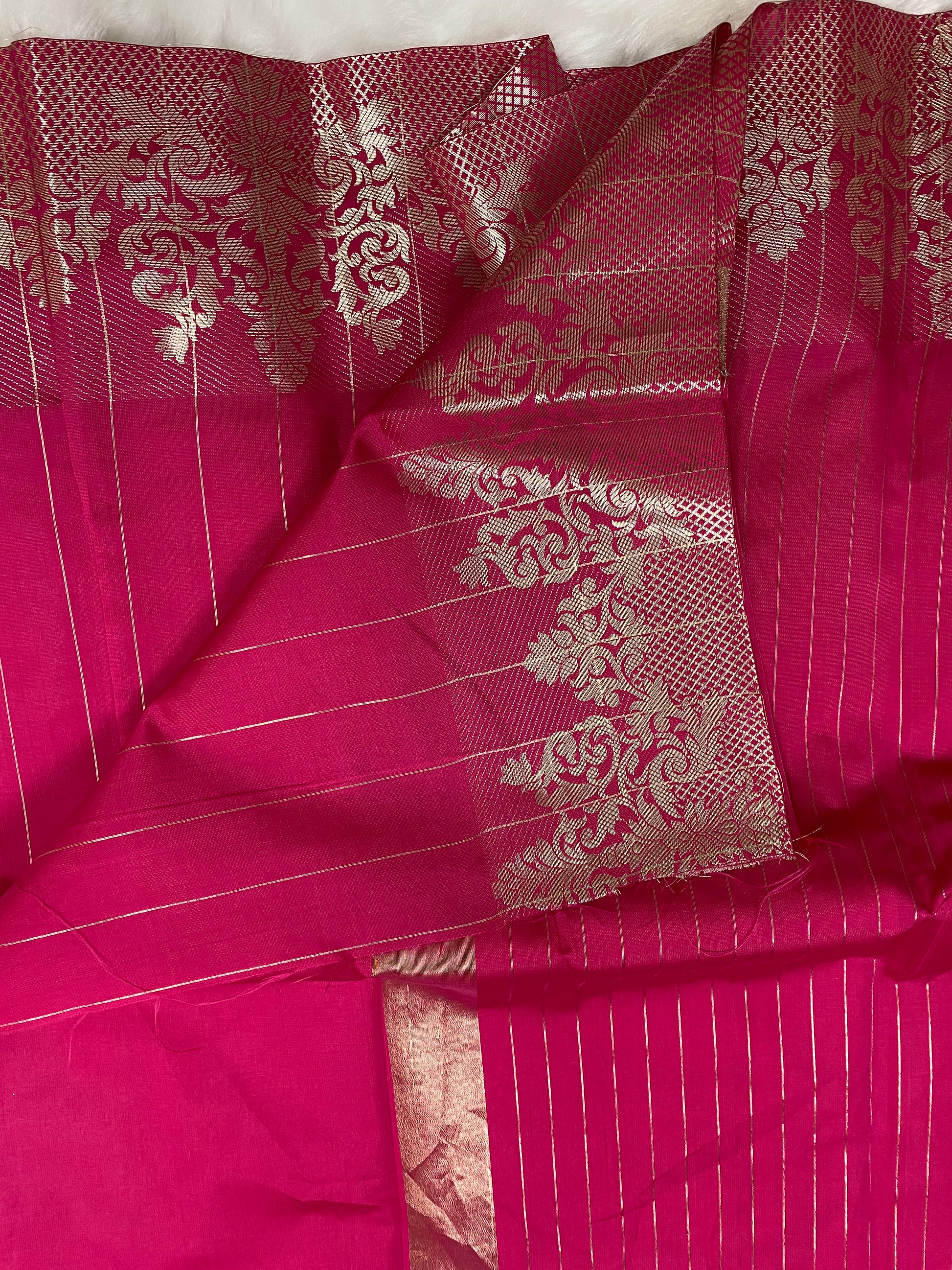 Rani Warm Silk Banarasi Saree